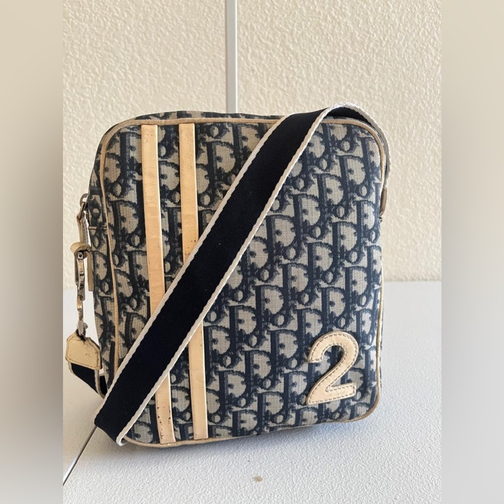 Dior trotter unisex messenger bag
